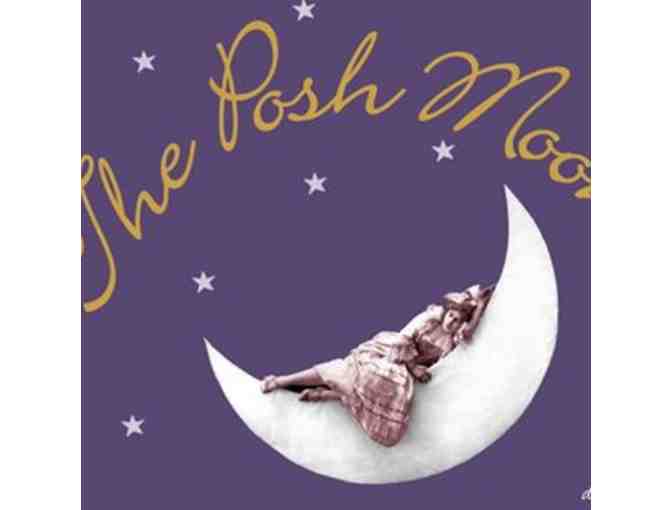 Posh Moon - Stylish Black MYCRA PAC Rain Coat -- Women's Large (M/L)