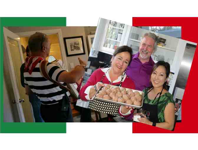 Sicilian Meatballs and Sauce Cooking Lesson with Italian Accordian music!