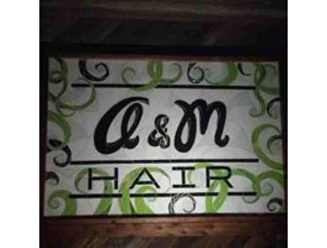 A&M HAIR - Basket of Men's Professional Hair Care Products by ENJOY - $60 Value!