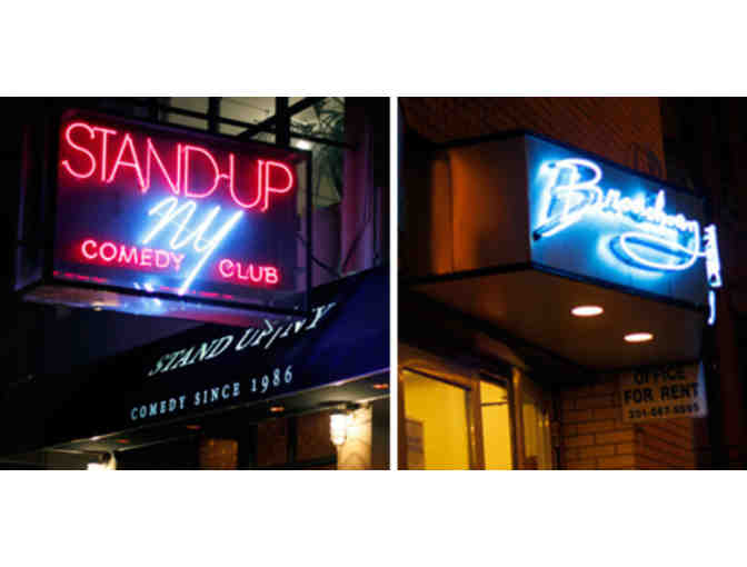 Broadway or Greenwich Village Comedy Club - Admit Eight (8) for Stand Up Comedy