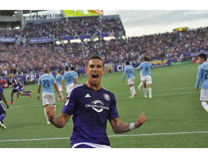 Orlando City Soccer Club - A Team Autographed Soccer Ball and Goodies