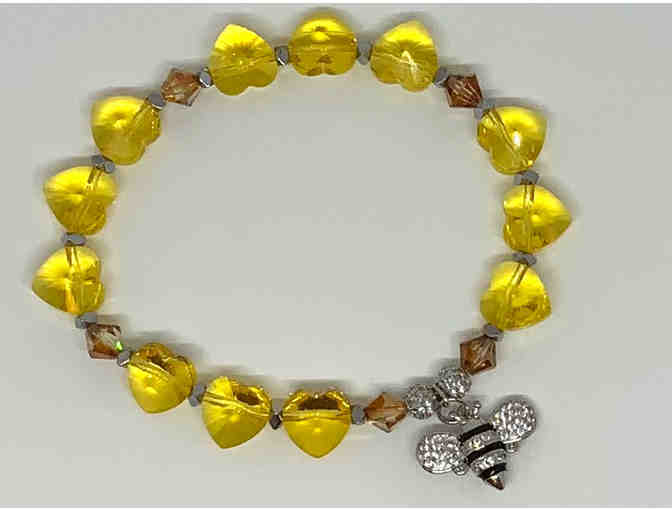 Adorable 'BeeLoved' Bracelet by Lori Hartwell