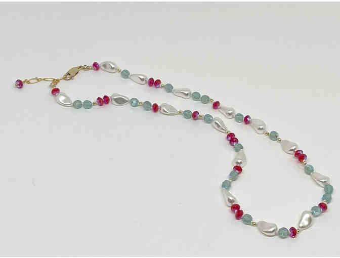 Kidney Bean Shaped Necklace by Lori Hartwell