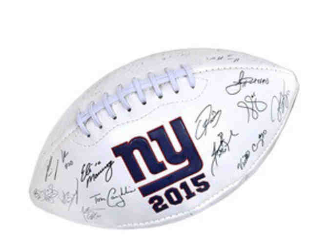 2015 New York Giants Team Collector's Football