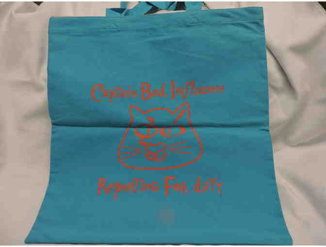 Furrgo Tote with a saying on front and back