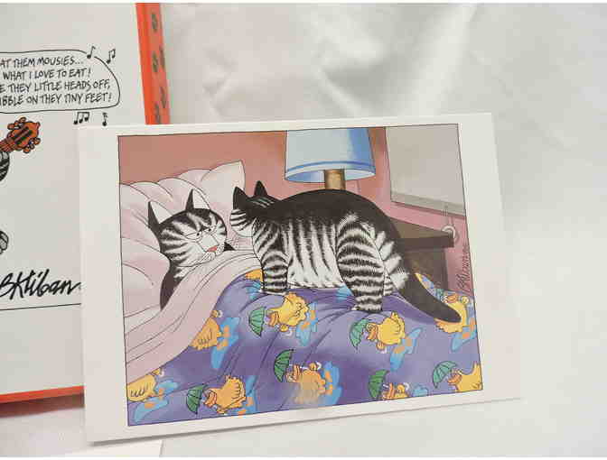 B Kliban Cat Box note cards with envelopes