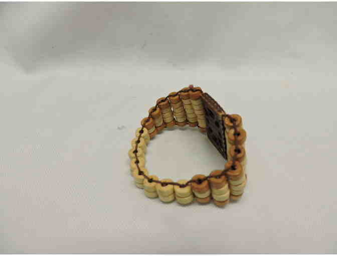 Fair Trade expandable wooden bracelet