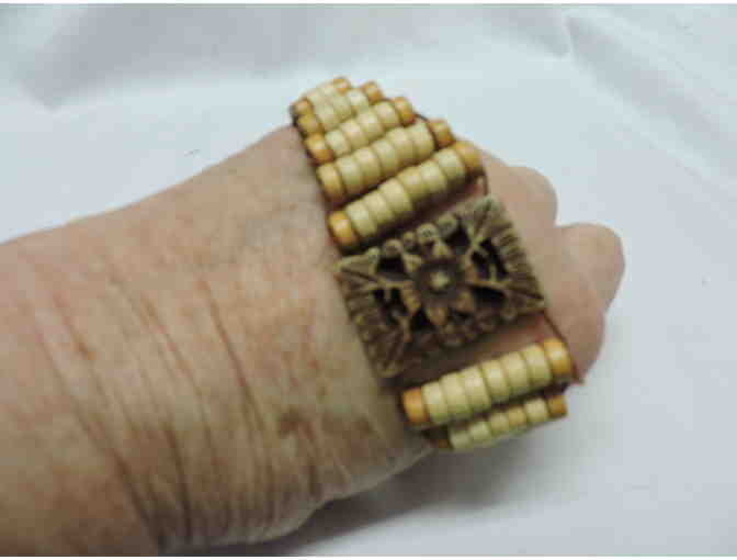 Fair Trade expandable wooden bracelet