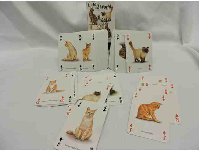 Cats of the World playing card set