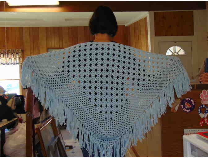 Lovely Blue Shawl