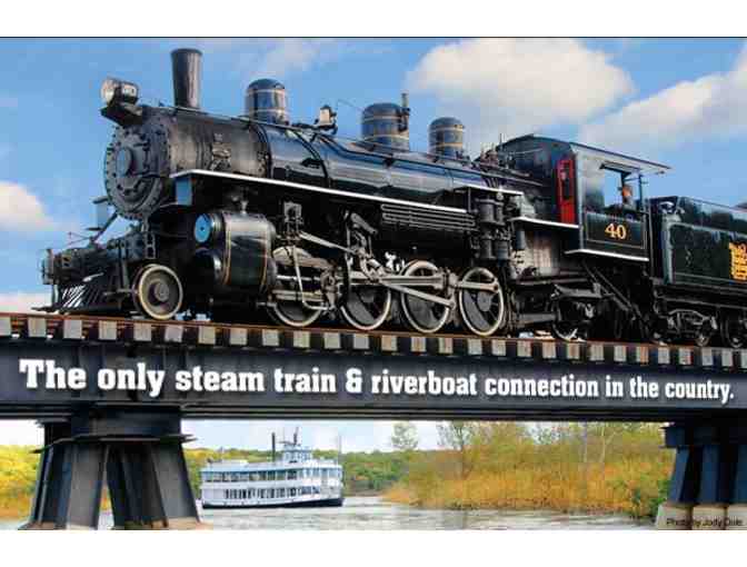 Essex Steam Train &amp; Riverboat Tour for Four - Photo 1