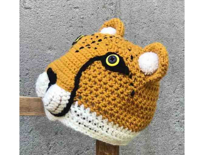 Hand-Crafted Cheetah Hat!