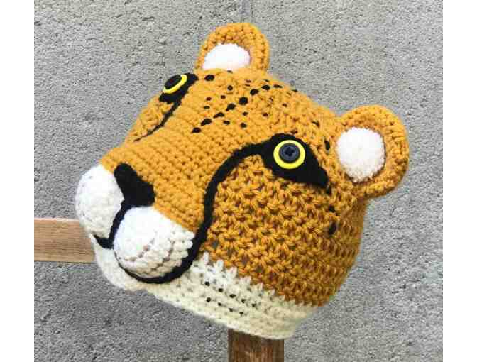 Hand-Crafted Cheetah Hat!