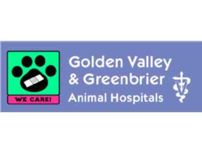 Golden Vally & Greenbrier Animal Hospitals $100 Gift Certificate