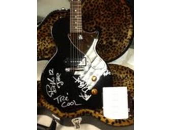 Green Day Signed Guitar--Billie Joe Armstrong signature Gibson Les Paul Jr.