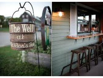 $50 Gift Certificate to The Well at Jordan's Farm