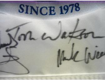 Legends Golf Flag with Signatures