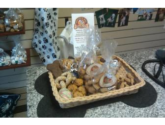 Dog Biscuit Gift Basket