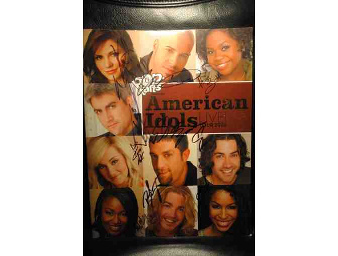 American Idol Cast Autographed Tour Guide from 2005 & 2006