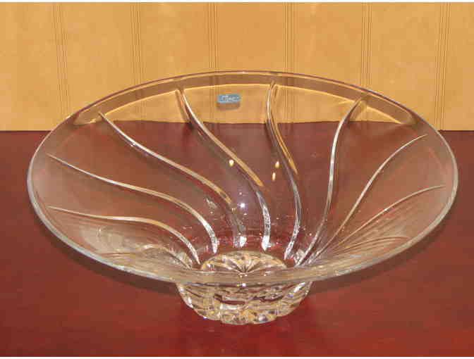 Lead Crystal Centerpiece Bowl