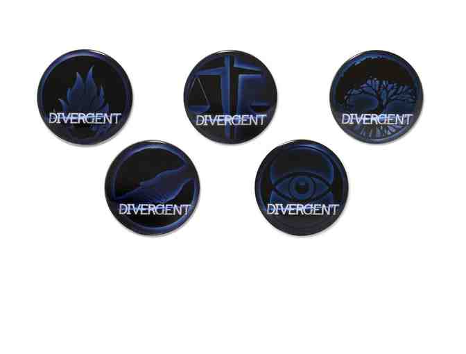 'Divergent' Collectibles Bundle: 'Dauntless' & 'Factions' 5 Pin Sets