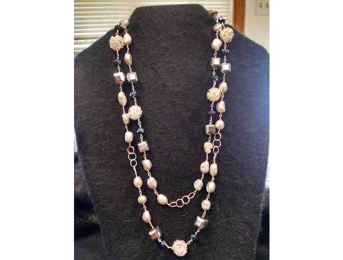 Necklace 42' donated by Roberta's Jewelers AND $50 Gift Certificate J. Thomas Jewelers