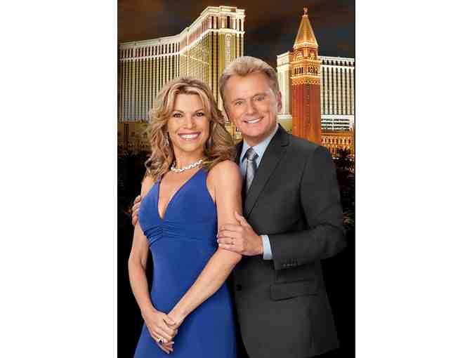 4 Tickets to Wheel of Fortune! With autographed picture & Tee Shirt, key chain, pen & bag