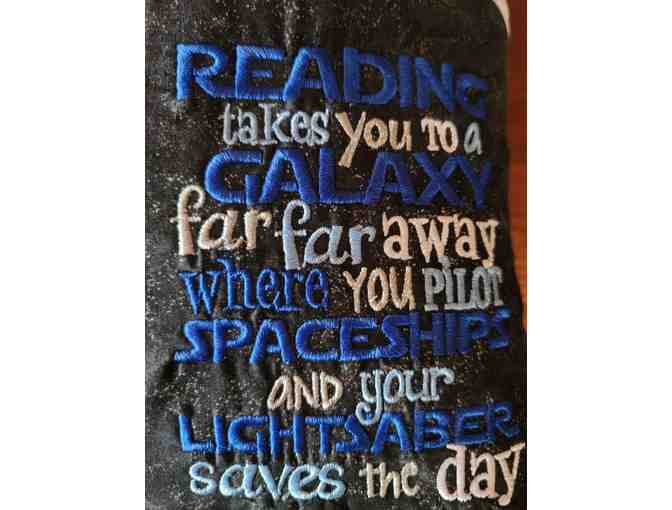 The Force Will Be With You - Handmade Reading Pillow