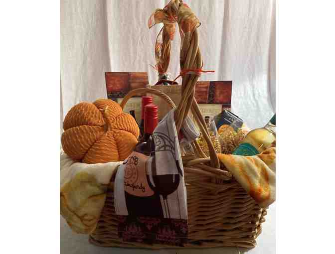 Fall Hostess Wine Gift Basket