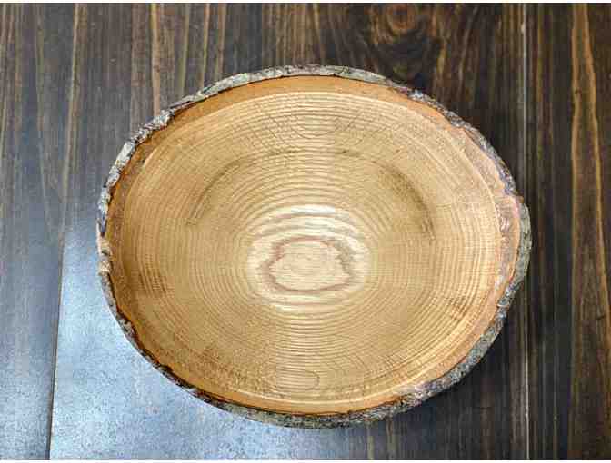 Wooden bowl *Ash Wood * Beautifully handcrafted by TAC Woodworks in Norwich, VT