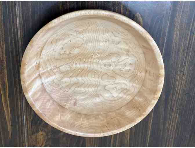Wooden bowl *Birdseye Maple; Beautifully Handcrafted by TAC Woodworks in Norwich, VT