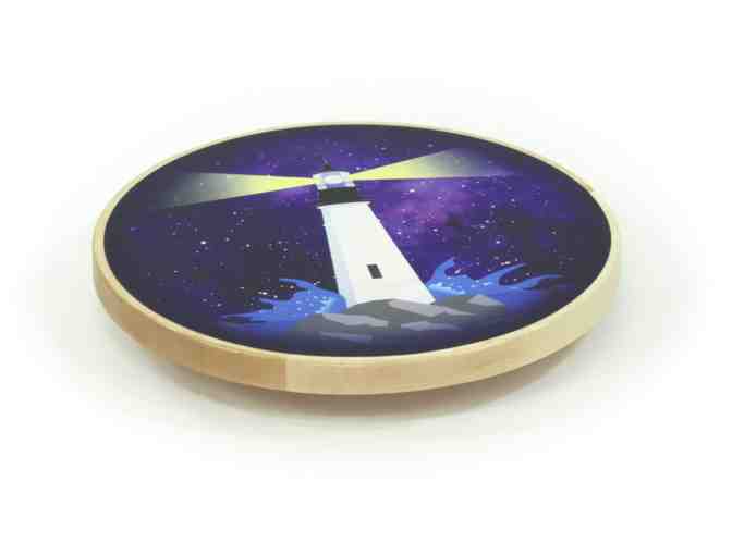 Maple Landmark Lighthouse Lazy Susan *Made in Middlebury, VT! *Great gift