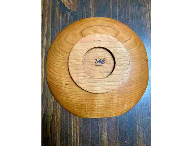 Wooden Plate *Cherry Wood * Beautifully handcrafted by TAC Woodworks in Norwich, VT