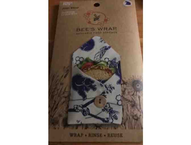 Bee's Wrap Lunch Pack *Bees and Bears Print *Natural Alternative to Plastic Wrap