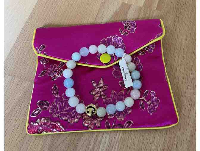 Morganite Necklace and Bracelet Bijou Indochine Jewelry