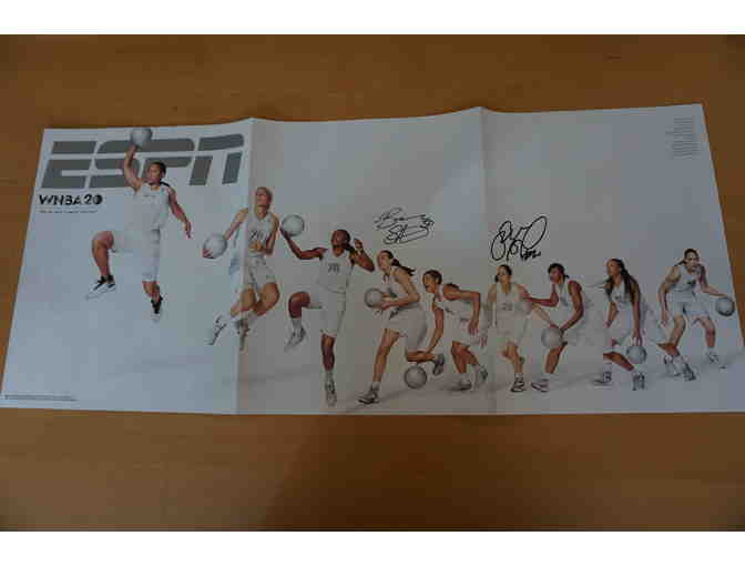 WNBA 20th Anniversary ESPN the Magazine Signed by Sue Bird & Breanna Stewart