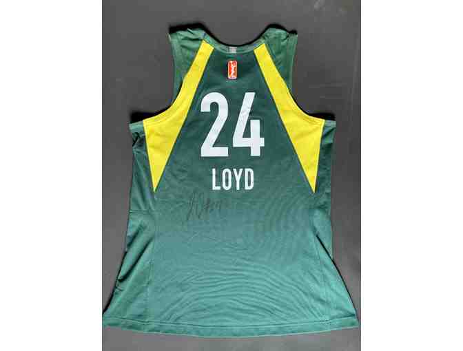 Jewell Loyd Collectors Set: Autographed Historical Jerseys