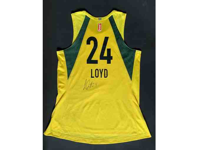 Jewell Loyd Collectors Set: Autographed Historical Jerseys