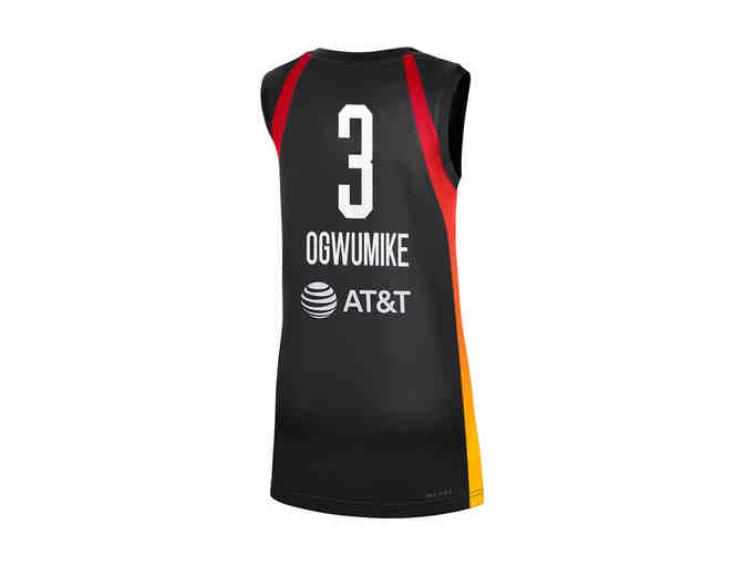 Autographed Nneka Ogwumike Jordan Brand Orange 2025 WNBA All-Star Game Jersey
