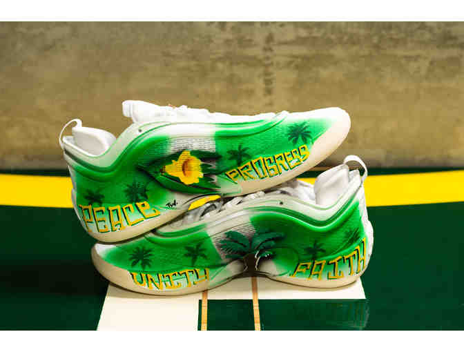 Nneka Ogwumike Custom SIGNED Game Worn Sneakers