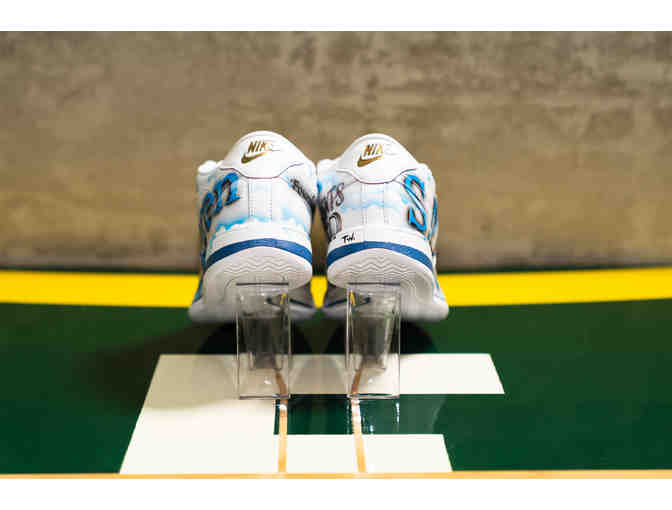 Tiffany Mitchell Custom SIGNED Game Worn Sneakers