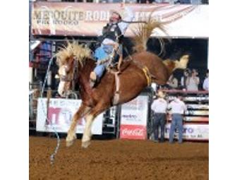 The Mesquite Pro Rodeo Series for Four near Dallas, TX