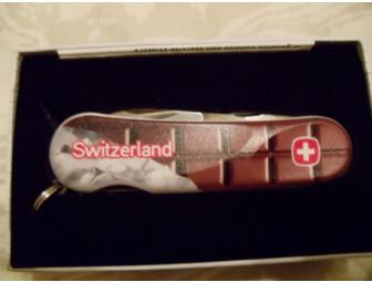 Swiss Chocolate Themed Swiss Army Knife