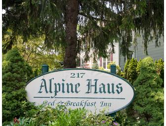 Retreat for One Glorious Night to Alpine Haus Bed and Breakfast in Vernon, NJ