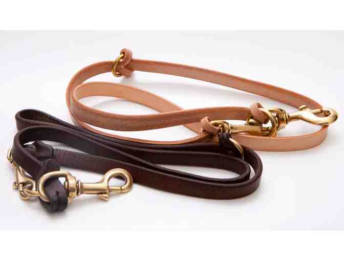 Authentic Seeing Eye Leather Leash