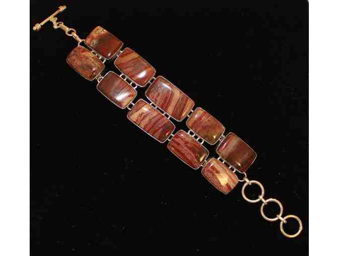 Red Mookaite Bracelet