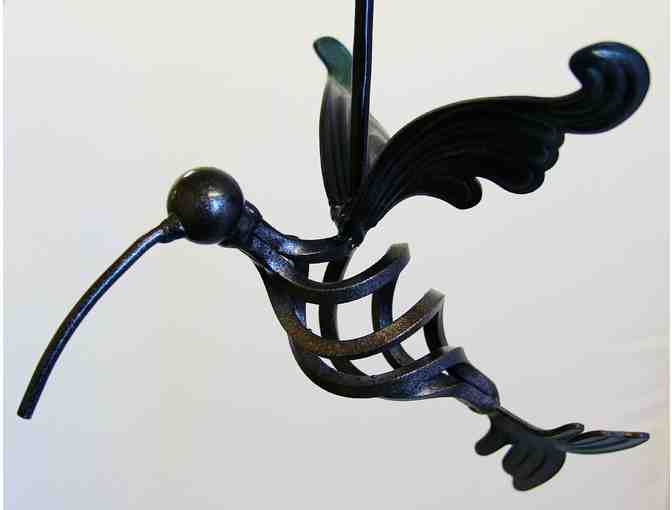 Wrought Iron Hummingbird for your Garden