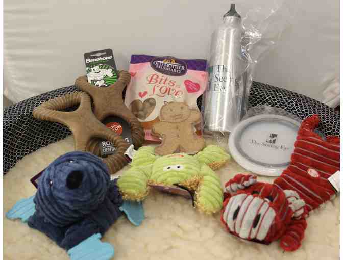 Dog Bed, Toys and Treat Basket (2 of 4)