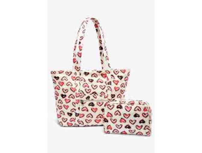 'Devoted - 38 Extraordinary Tales Of Love, Loyalty and Life with Dogs' and Heart Tote