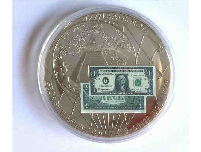 United States Mint Token (2003) Commemorating the $1 George Washington Bank Note